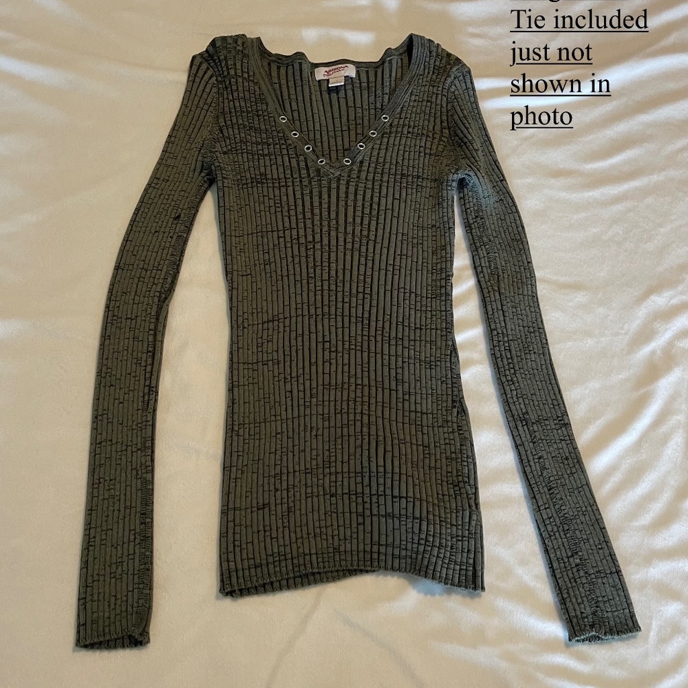 Arizona Green Tie Top